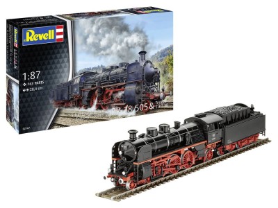 Model Set Schnellzuglokomotive BR18505 mit Tender 