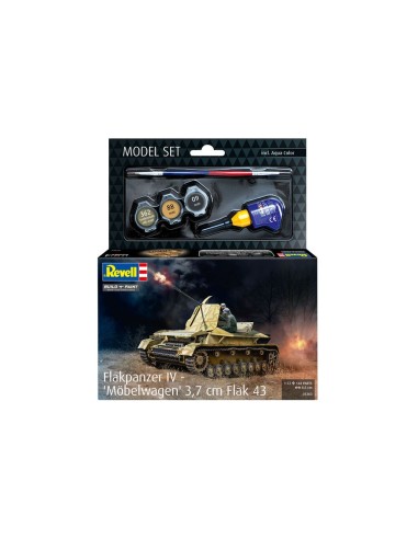 Model Set Flakpanzer IV Möbelwagen 3.7cm Flak 