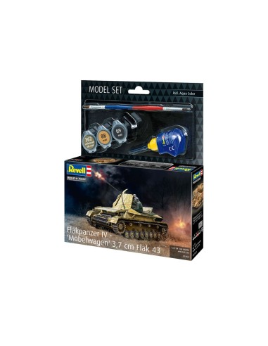Model Set Flakpanzer IV Möbelwagen 3.7cm Flak 