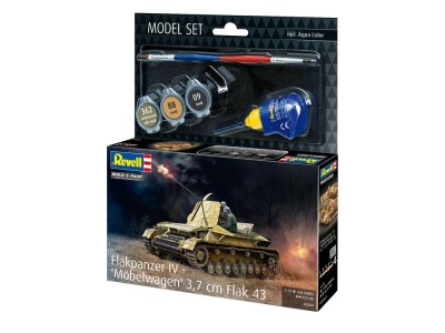 Model Set Flakpanzer IV Möbelwagen 3.7cm Flak 