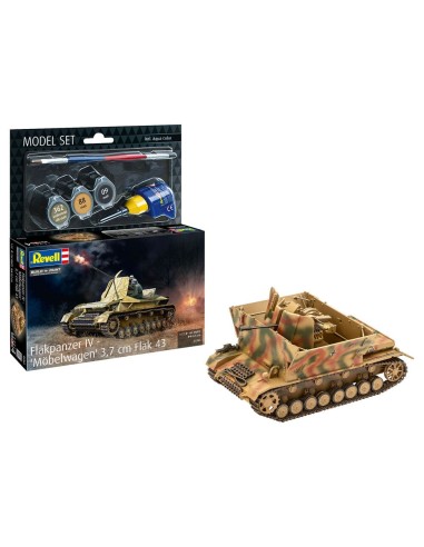 Model Set Flakpanzer IV Möbelwagen 3.7cm Flak 