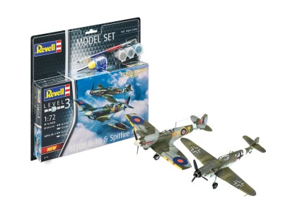 Model Set Combat Set Bf109G-10 & 