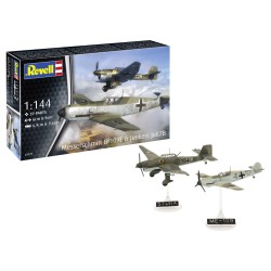 Model Set Messerschmitt Bf109E & Ju87B Stuka 