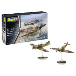 Model Set Spitfire Mk.Ia & Hurricane Mk.I 