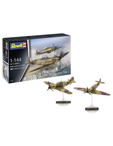Model Set Spitfire Mk.Ia & Hurricane Mk.I 