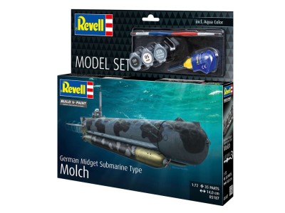Model Set German Midget Submarine Type Molch 