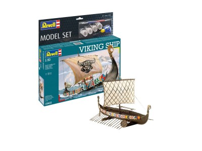 Model Set Viking Ship 