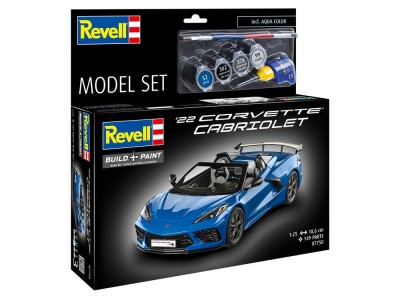 Model Set Corvette C8 Cabriolet 