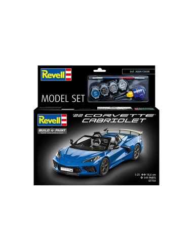 Model Set Corvette C8 Cabriolet 