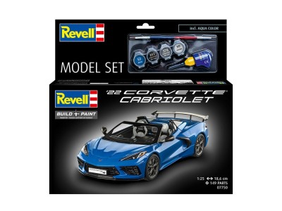 Model Set Corvette C8 Cabriolet 