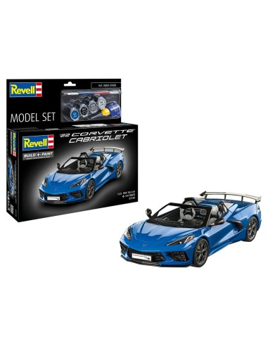 Model Set Corvette C8 Cabriolet 