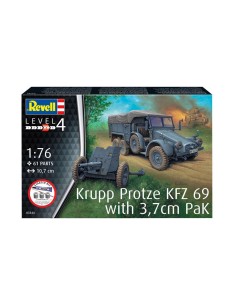 Starter Kit Krupp Protze KFZ 69 with 3,7cm Pak  2