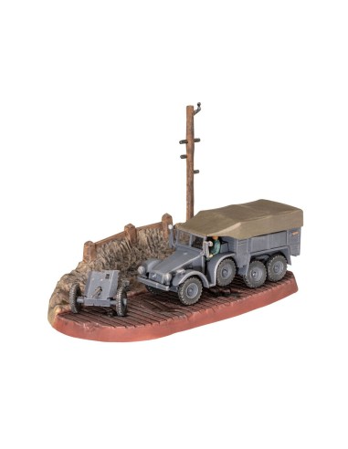 Starter Kit Krupp Protze KFZ 69 with 3,7cm Pak 