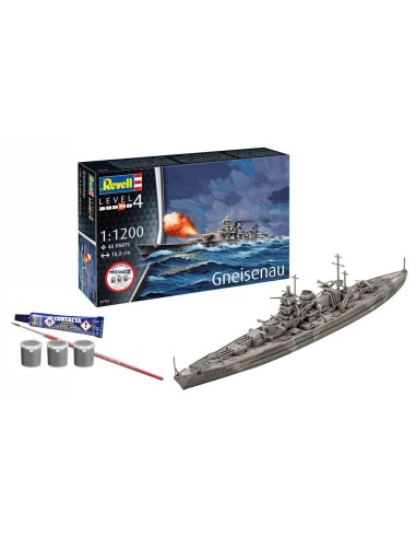 Starter Kit Battleship Gneisenau 