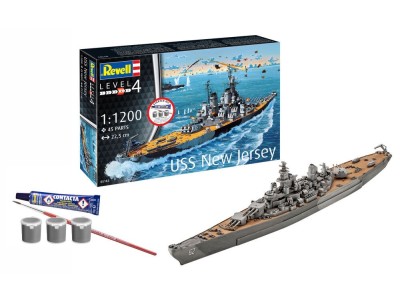 Starter Kit Battleship USS New Jersey 