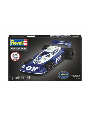Starter Kit Tyrrell P34/2 6-Wheeler 