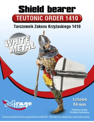 Shield Order"Teutonic Order1410 WhiteMet 