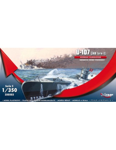U-107 (IXB turm I) GERMAN SUBMARINE 