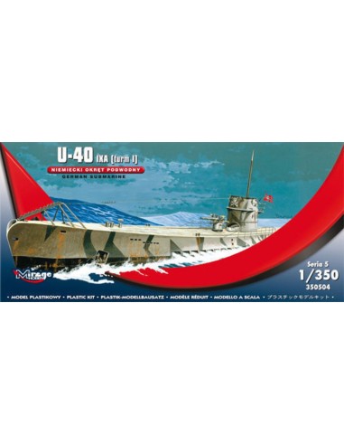 U-40 IXA (Turm i) German Submarine 