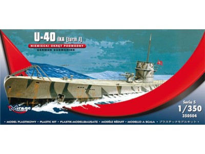 U-40 IXA (Turm i) German Submarine 