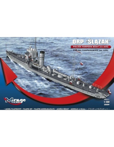 ORP Slazak Polish Torpedo Boat (ex A59) 