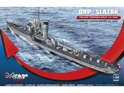 ORP Slazak Polish Torpedo Boat (ex A59) 