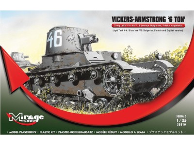 Vickers Armstrong 6ton mk F/B Light tank 