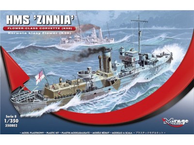 HMS "Zinnia" Flower-Class Corvette K98 