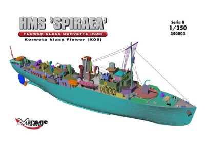 HMS SPIRAEA Flower-Class Corvette (K08) 
