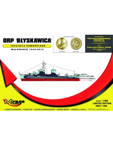 ORP 'Blyskawica' 1943/2012 Camouflage 