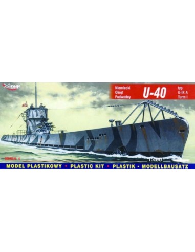Deutsches U-Boot U 40 Typ IX A Turm I 