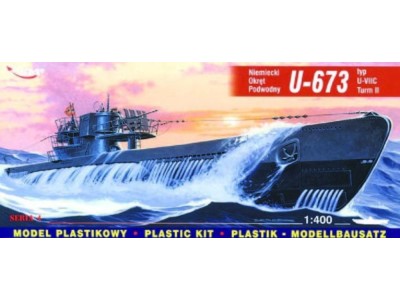 Deutsches U-Boot U 673 Typ VII C Turm II 
