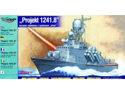 Projekt 1241.8 Raketen-Korvette mit Ural Flugzeug Abwehrsystem 