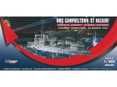 HMS Campbeltown 'St Nazaire' 'Chariot' Operation, 26 March 1942 