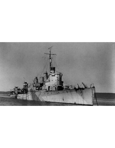 HMS 'St Albans' Allied destroyer 