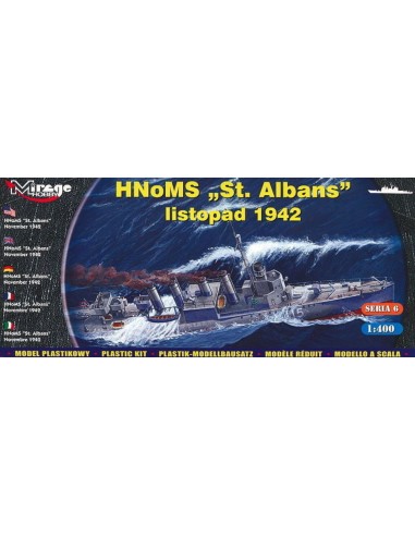 HMS 'St Albans' Allied destroyer 