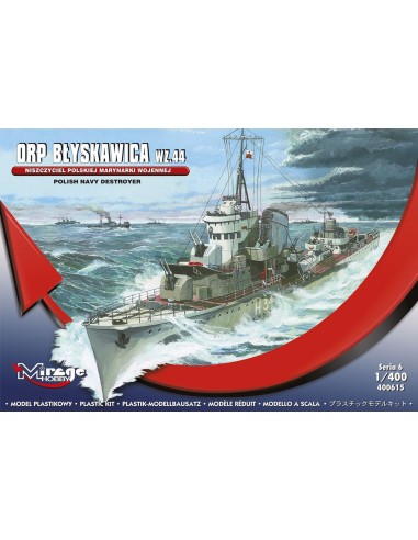 Polish Navy Destroyer ORP Blyskawica Wz.44 
