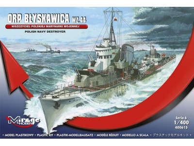 Polish Navy Destroyer ORP Blyskawica Wz.44 