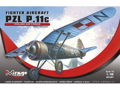 PZL P-11 C Polnische Luftwaffe mit Resin- und Fotoätzteilen 