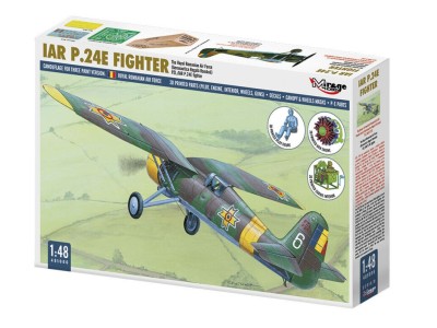 PZL P-11 C Rumänische Luftwaffe mit Resin- und Fotoätzteilen 