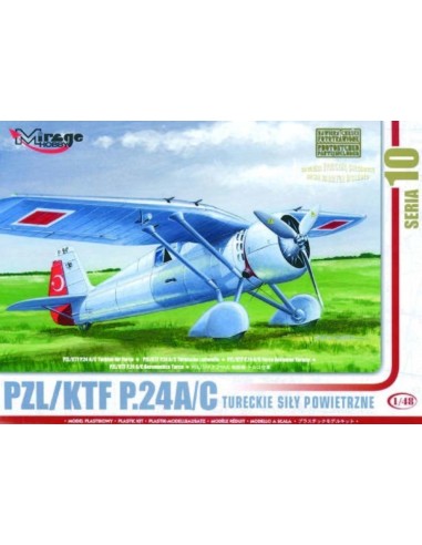 PZL/TFK P.24 C Türkische Luftwaffe mit Resin- und Fotoätzteilen 