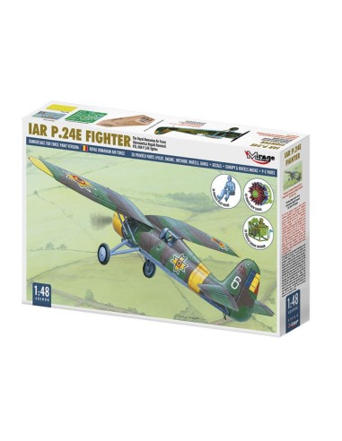 IAR P.24E FIGHTER The Royal Romanian Air Force mit Resin und Fotoätzteilen 