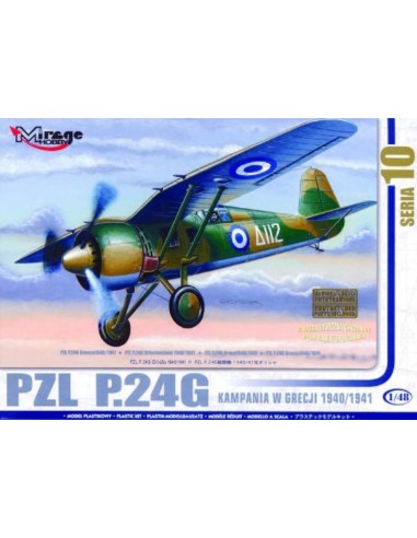 PZL P.24 G Griechenland 1940/41 mit Resin- und Fotoätzteilen 