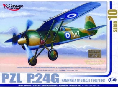 PZL P.24 G Griechenland 1940/41 mit Resin- und Fotoätzteilen 