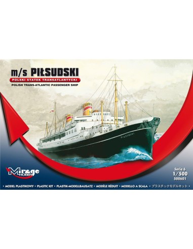 Pol. Trans-Atlantic Pas. Ship Pilsudski 