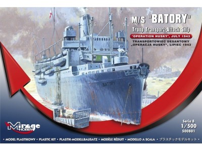 M/S Batory Troop Transporter-Attack Ship 