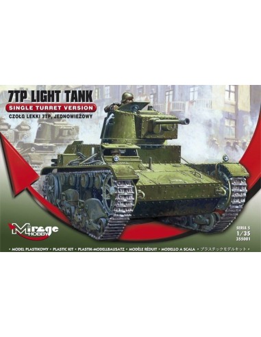 7TP Light Tank Single Turret Version 