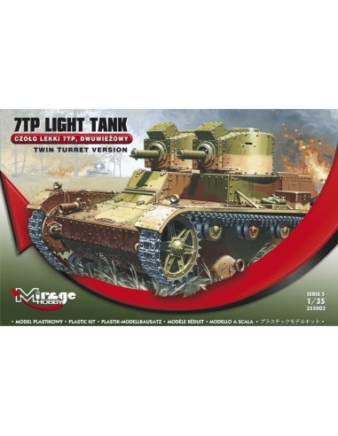7TP Light Tank Twin Turret Version 