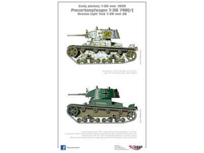 Light Tank T-26(r) Panzerkampfwagen T-26 740(r)  Serie 5 