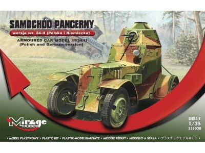 Armoured car model 1934/II polish+german 